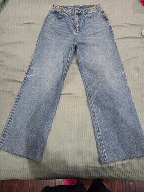CELINE Jane Flare Jeans in Union Wash Denim